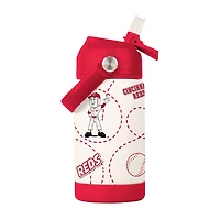 Logo Brands Cincinnati Reds 12oz. Mascot Bottle
