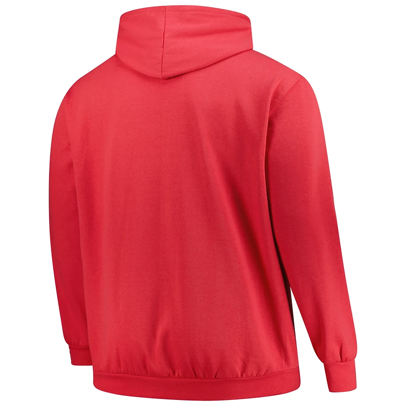 Sweat à capuche en polaire Velocity '47 Red Cincinnati Reds Big & Tall pour homme
