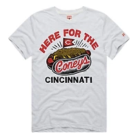 T-shirt Hyper Local Tri-Blend pour homme, hommage aux Reds de Cincinnati Ash