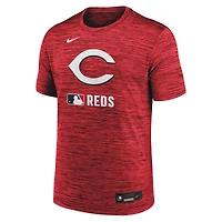 T-shirt Nike rouge Cincinnati Reds Authentic Collection Velocity Dri-FIT pour homme