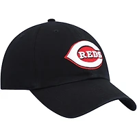 Casquette réglable Cincinnati Reds Clean Up '47 noire pour homme