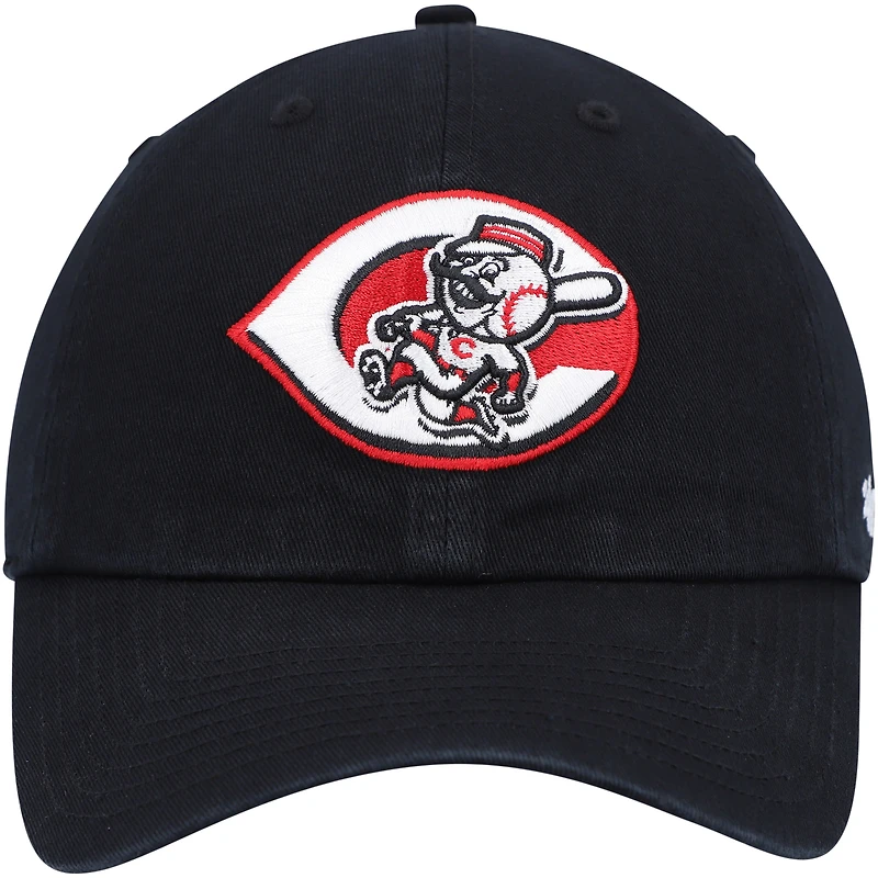 Casquette réglable Clean Up Collection Cincinnati Reds Cooperstown '47 pour homme