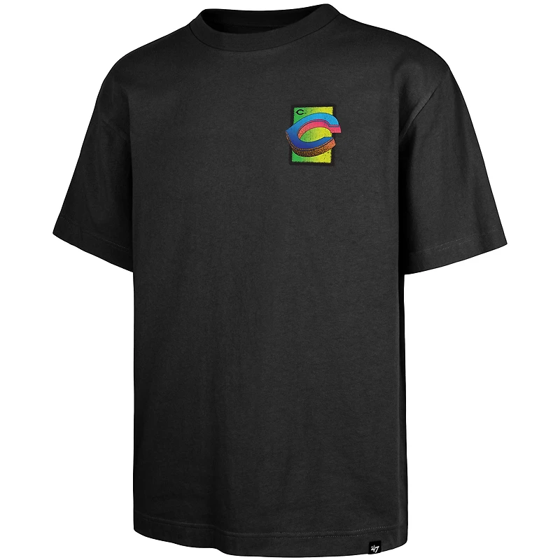 Men's '47 Black Cincinnati Reds Sundale Foundation T-Shirt