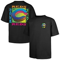 T-shirt noir Sundale Foundation '47 pour homme des Reds de Cincinnati