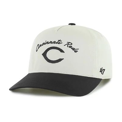 Men's '47 Cream Cincinnati Reds Stable Hitch Adjustable Hat