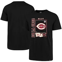 T-shirt graphique '47 Elly De La Cruz noir pour hommes, Cincinnati Reds