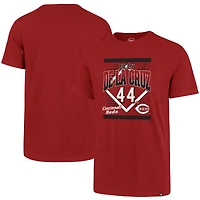 T-shirt graphique '47 Elly De La Cruz rouge Cincinnati Reds pour hommes