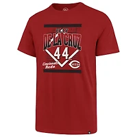 T-shirt graphique '47 Elly De La Cruz rouge Cincinnati Reds pour hommes
