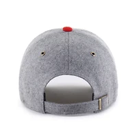 Casquette ajustable Golden Age Wool Clean Up '47 gris/rouge pour homme des Cincinnati Reds