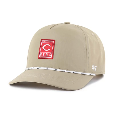 Men's '47 Khaki Cincinnati Reds Cozumel Hitch Adjustable Hat