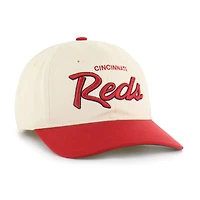 Casquette ajustée Crosstown Franchise '47 Natural Cincinnati Reds pour homme