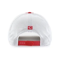 Casquette ajustable en maille « 47 Red Cincinnati Reds » Brrr Downburst pour homme