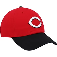 Casquette réglable Cincinnati Reds Clean Up '47 rouge/noir pour homme