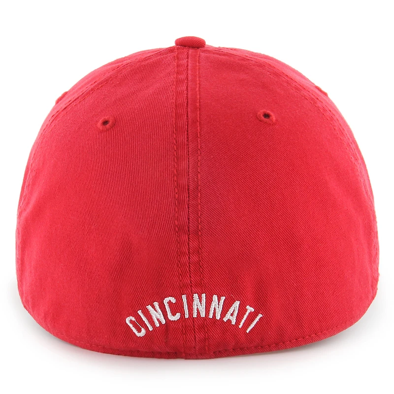 Casquette ajustée Franchise de la collection Cooperstown des Cincinnati Reds '47 pour homme