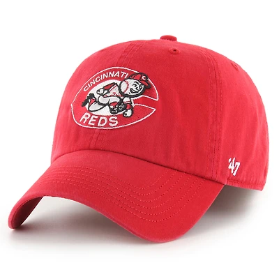 Casquette ajustée Franchise de la collection Cooperstown des Cincinnati Reds '47 pour homme