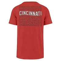 T-shirt '47 Red Cincinnati Reds Hang Back Franklin pour hommes
