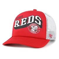 Casquette snapback Meander Foam Trucker des Reds de Cincinnati '47 pour homme