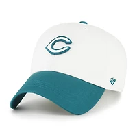Casquette ajustable pour homme '47 Cincinnati Reds blanche/turquoise, style contemporain épuré