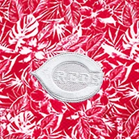 Men's Antigua Red Cincinnati Reds Resort Button-Up Shirt