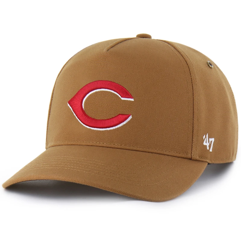 Casquette ajustable Carhartt x '47 Brown Cincinnati Reds pour homme