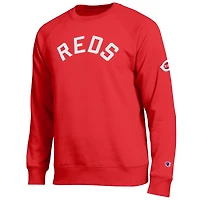 Sweat-shirt Champion rouge des Reds de Cincinnati pour hommes