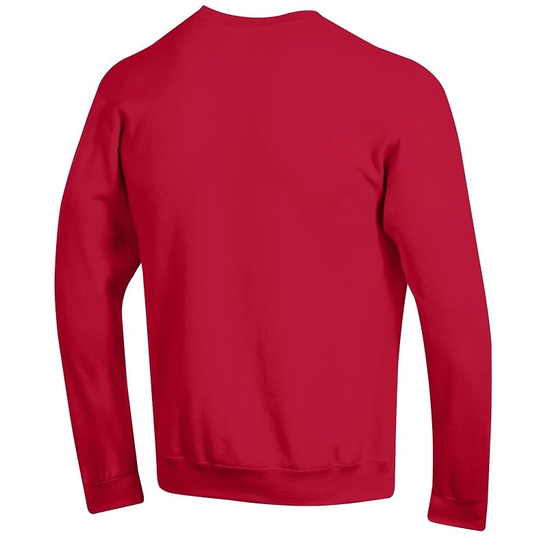 Sweat-shirt Champion rouge Cincinnati Reds Heart & Soul Powerblend pour homme