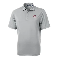 Polo homme Cutter & Buck gris Cincinnati Reds City Connect Virtue Eco Pique recyclé grande taille