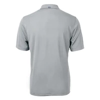 Polo homme Cutter & Buck gris Cincinnati Reds City Connect Virtue Eco Pique recyclé grande taille