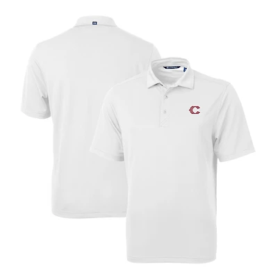 Polo homme Cutter & Buck blanc Cincinnati Reds City Connect Virtue Eco Pique recyclé grande taille