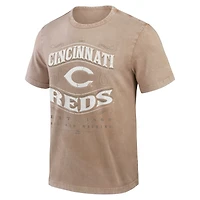 Men's Darius Rucker Collection by Fanatics Tan Cincinnati Reds Sun Faded T-Shirt