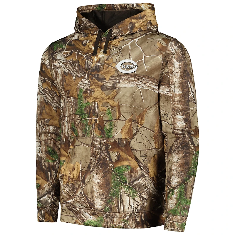 Sweat à capuche Dunbrooke Camo Cincinnati Reds Champion Realtree pour hommes
