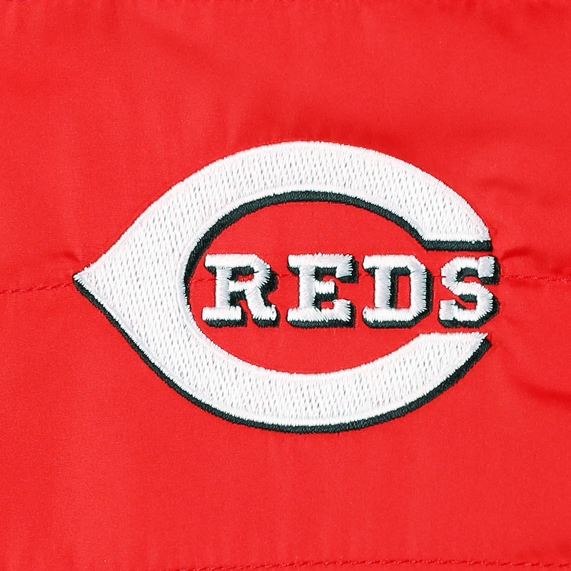 Veste entièrement zippée Dunbrooke Heather Red Cincinnati Reds Explorer pour hommes