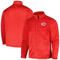 Men's Dunbrooke  Heather Red Cincinnati Reds Explorer Full-Zip Jacket