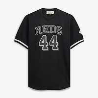 Men's Fanatics Elly De La Cruz Black/White Cincinnati Reds Big & Tall Heavyweight Mesh Jersey