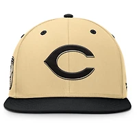 Men's Fanatics Khaki Cincinnati Reds Duel Adjustable Hat