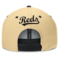 Casquette ajustable Fanatics Kaki Cincinnati Reds Duel pour homme