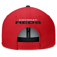 Men's Fanatics Red/Black Cincinnati Reds Batter's Box Snapback Hat