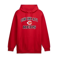 Men's Fanatics Red Cincinnati Reds Big & Tall Heart Soul Hoodie