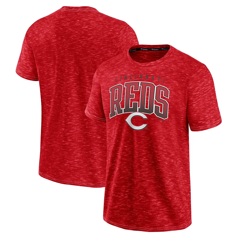 Men's Fanatics Red Cincinnati Reds Leadoff T-Shirt