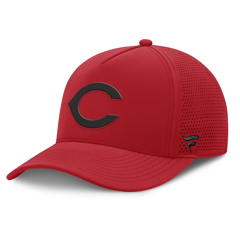 Men's Fanatics Red Cincinnati Reds Perforated Adjustable Hat