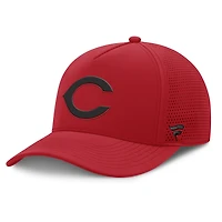 Men's Fanatics Red Cincinnati Reds Perforated Adjustable Hat