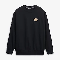Men's Levelwear  Black Cincinnati Reds Connect Logo Sweatshirt
