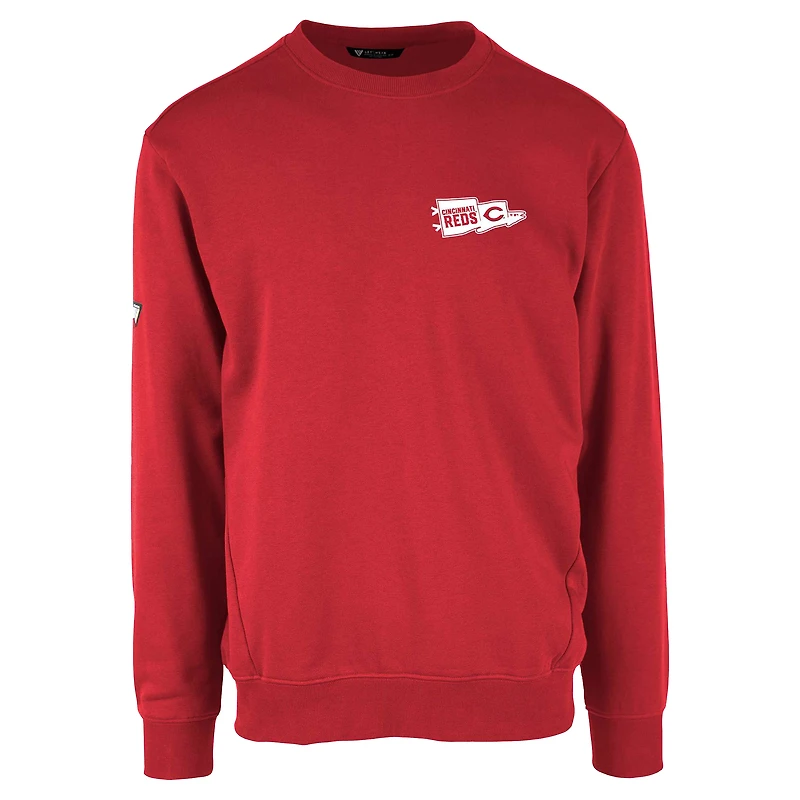 Sweat-shirt à capuche rouge Cincinnati Reds Zane Rafters pour homme Levelwear
