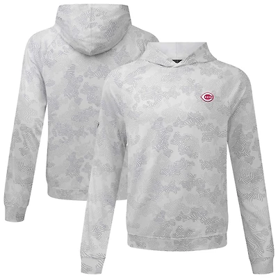 Men's Levelwear White Cincinnati Reds Blender Insignia 2.0 Hoodie