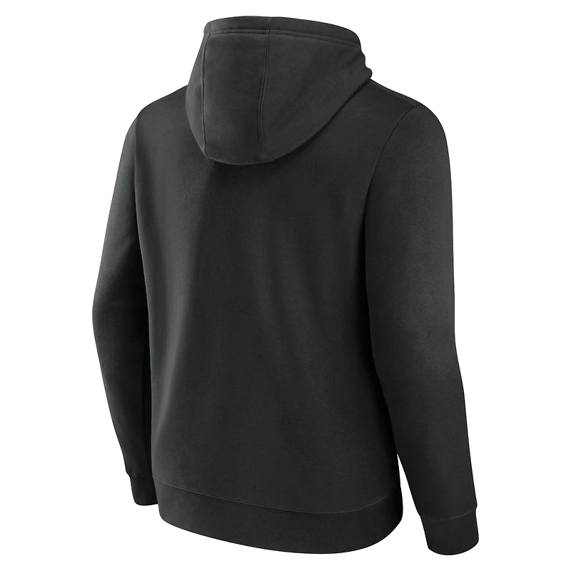 Sweat à capuche noir pour homme avec logo athlétique Cincinnati Reds Heart & Soul