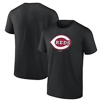 T-shirt officiel rouge à logo des Reds de Cincinnati pour homme