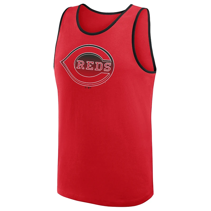 Débardeur rouge athlétique avec logo pour homme des Reds de Cincinnati, Unmatched Success