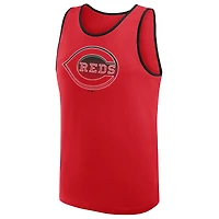 Débardeur rouge athlétique avec logo pour homme des Reds de Cincinnati, Unmatched Success
