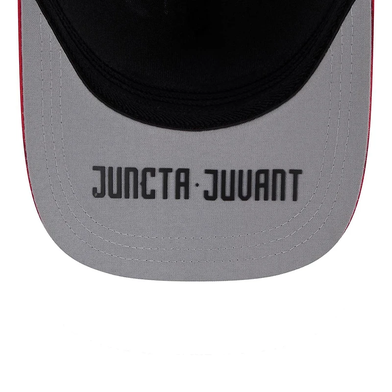 Casquette New Era Flex noire et rouge Cincinnati Reds 2026 City Connect M-Crown A-Frame 39THIRTY pour homme