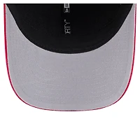 Casquette ajustable New Era noire et rouge Cincinnati Reds Team Loyal 9FORTY M-Crown pour homme